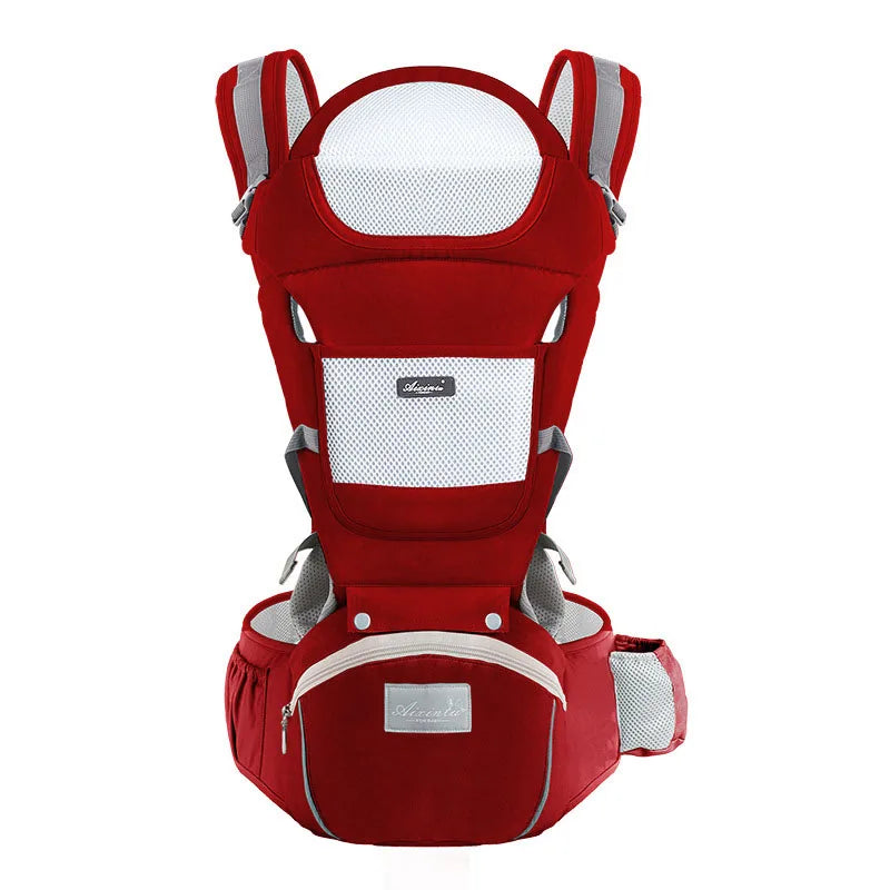Port-bebeluș ergonomic cu scaun lombar multifuncțional - mai multe variante