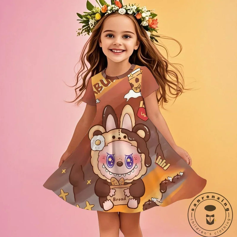 Labubu fete rochie - mai multe variante