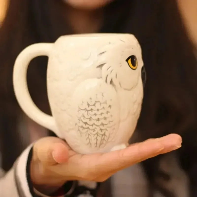 Design 3D cană Harry Potter - Hedwig bufnița
