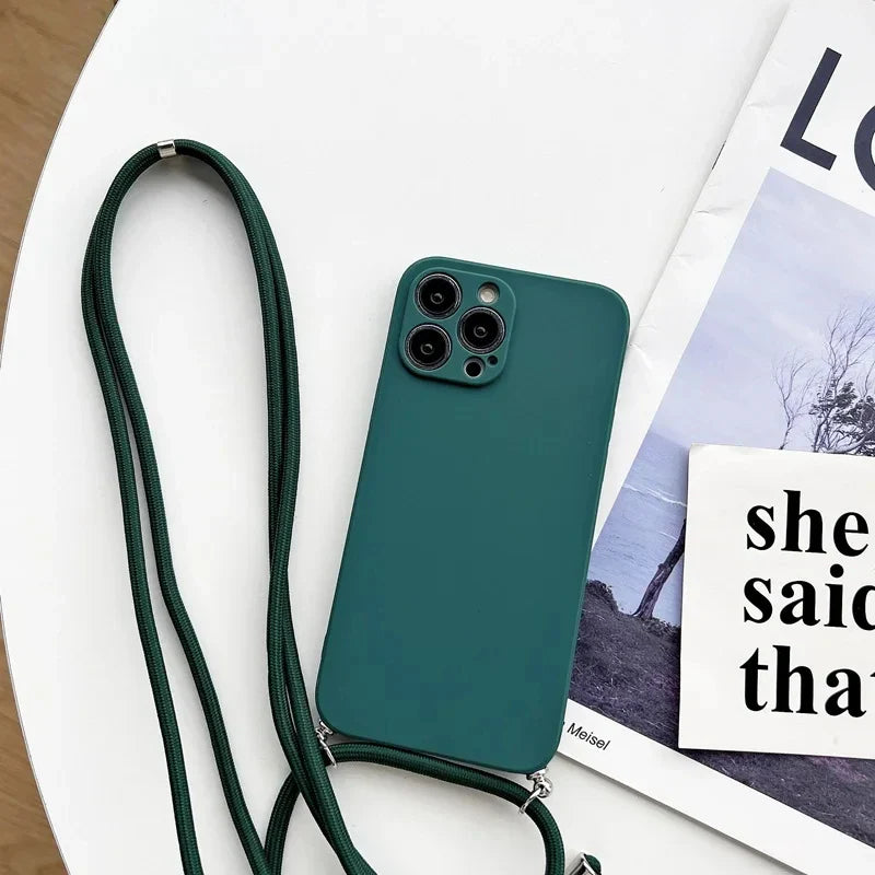 Curea Crossbody și capac iPhone - mai multe variante