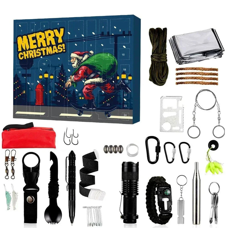 Calendar de Advent cu echipamente în aer liber