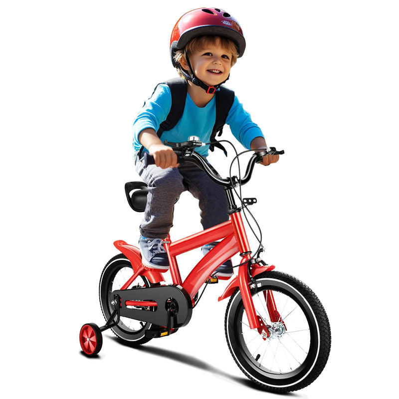 Bicicletă pentru copii cu roți suplimentare - mai multe variante