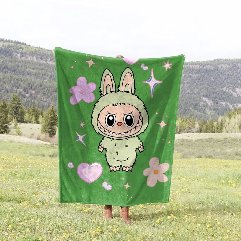 Design pătură Labubu - mai multe variante