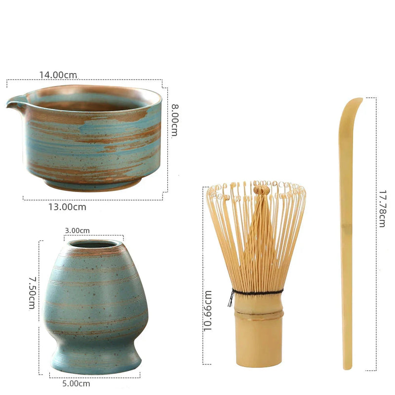 Set tradițional japonez de ceai Matcha - mai multe variante