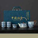 Set de ceai tradițional japonez din porțelan - Matcha