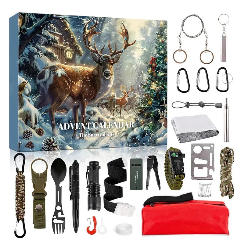 Calendar de Advent cu echipamente în aer liber