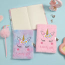 Fete Plush Notebook Unicorn - mai multe variante