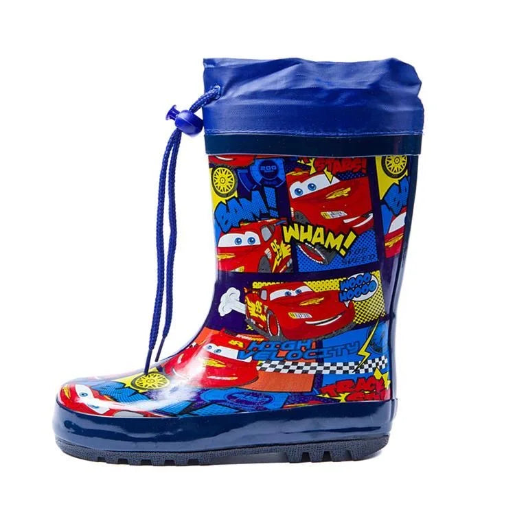 Cizme pentru copii cu talpă antiderapantă Cars 3 - Lightning McQueen