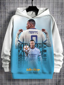 Tricou de fotbal cu imprimare 3D Kylian Mbappé - mai multe variante