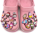 Decorațiuni pentru pantofi Crocs - Labubu - 18 buc