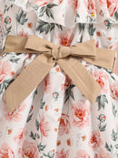 LittleElegance™ Designer fete rochie de vară cu flori