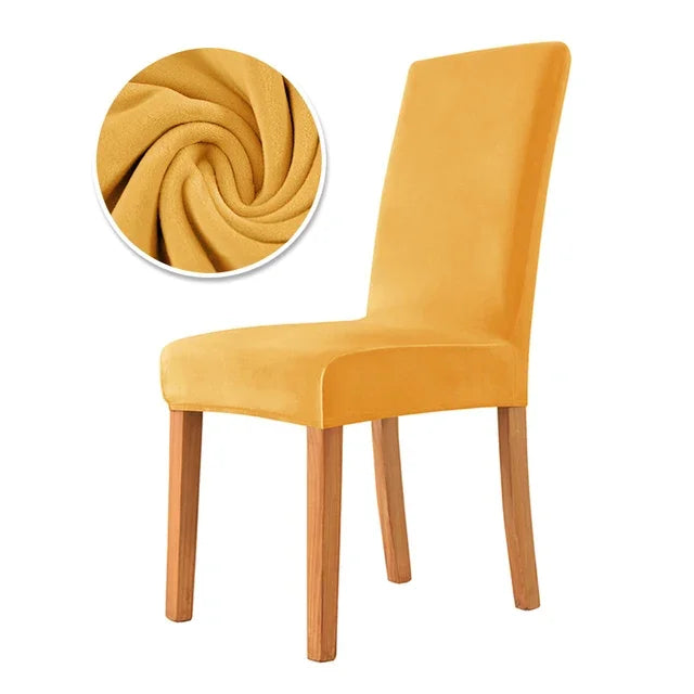 VelvetCover ™ Elastic catifea bucătărie scaun Cover - mai multe variante