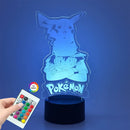 Lampă cu iluzie 3D Pokemon