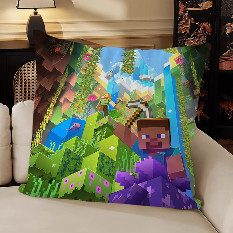 Designer față de pernă Minecraft - mai multe variante