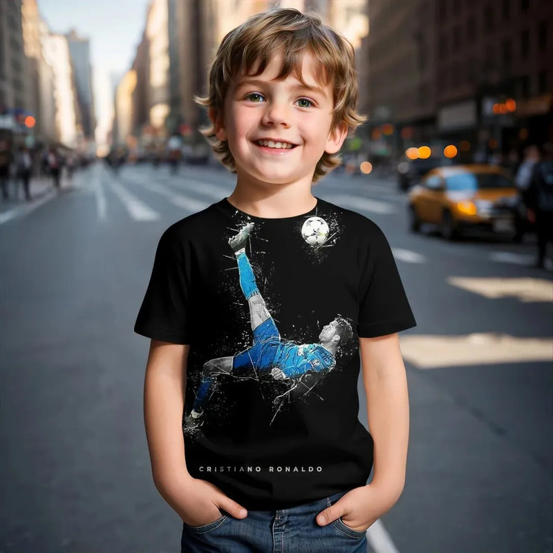 Tricou designer pentru copii - Cristiano Ronaldo