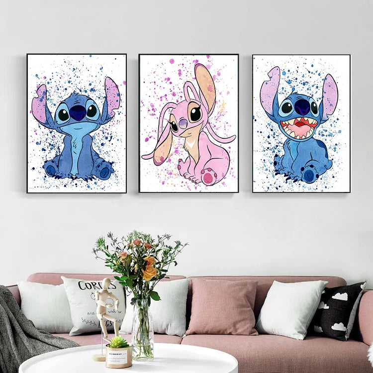 Imaginea de design pentru copii a lui Lilo și Stitch - mai multe variante