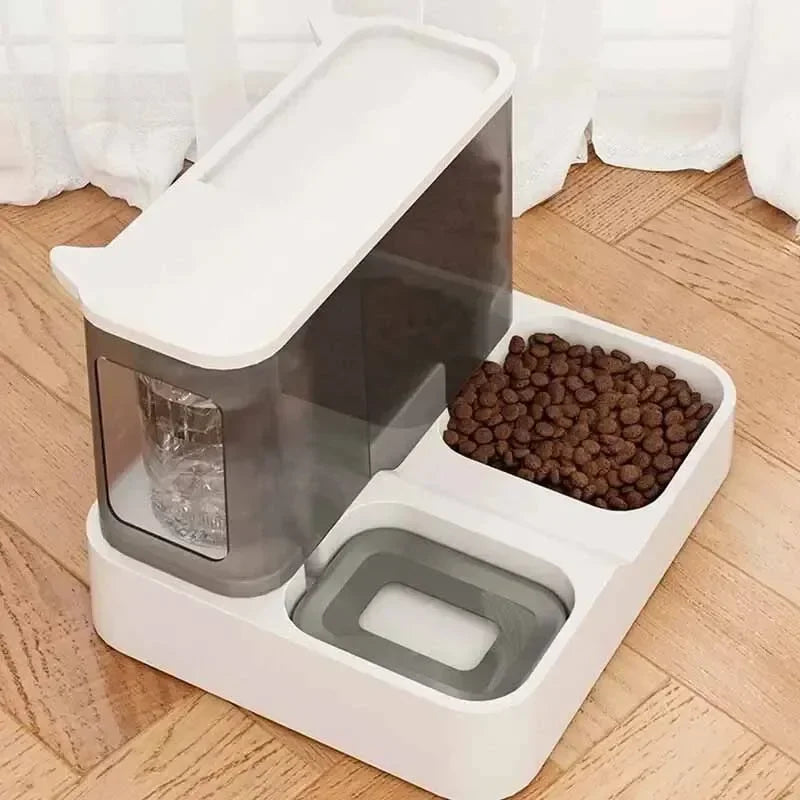 MyDog™ Conceput ca distribuitor automat de hrană și apă pentru câini și pisici - mai multe variante