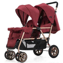 Cărucior pentru gemeni - cărucior ușor pliabil pentru doi copii - mai multe variante