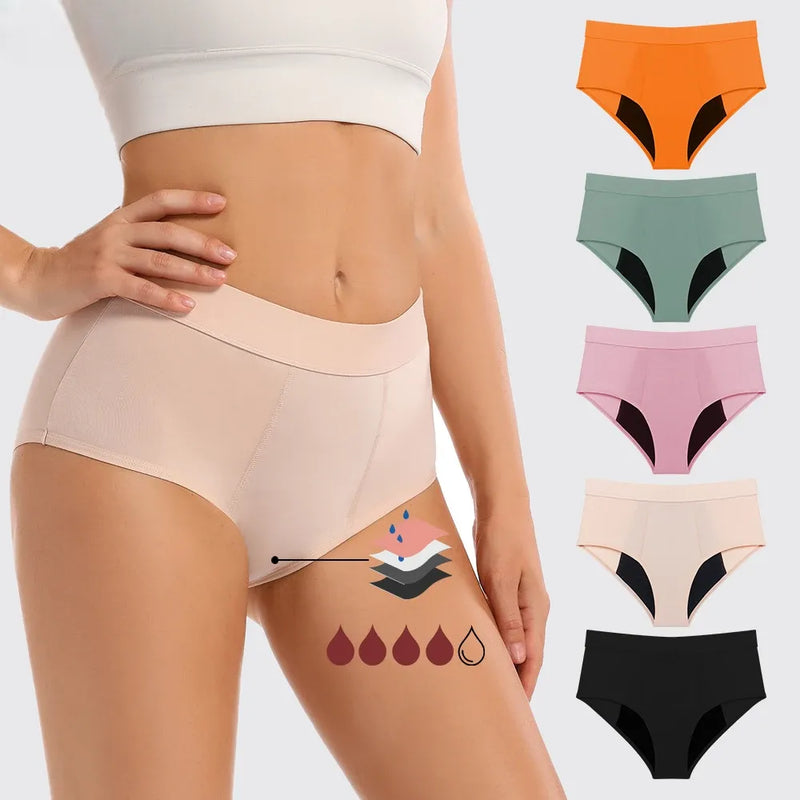 ComfyWear™ Chiloți menstruali cu patru straturi - mai multe variante