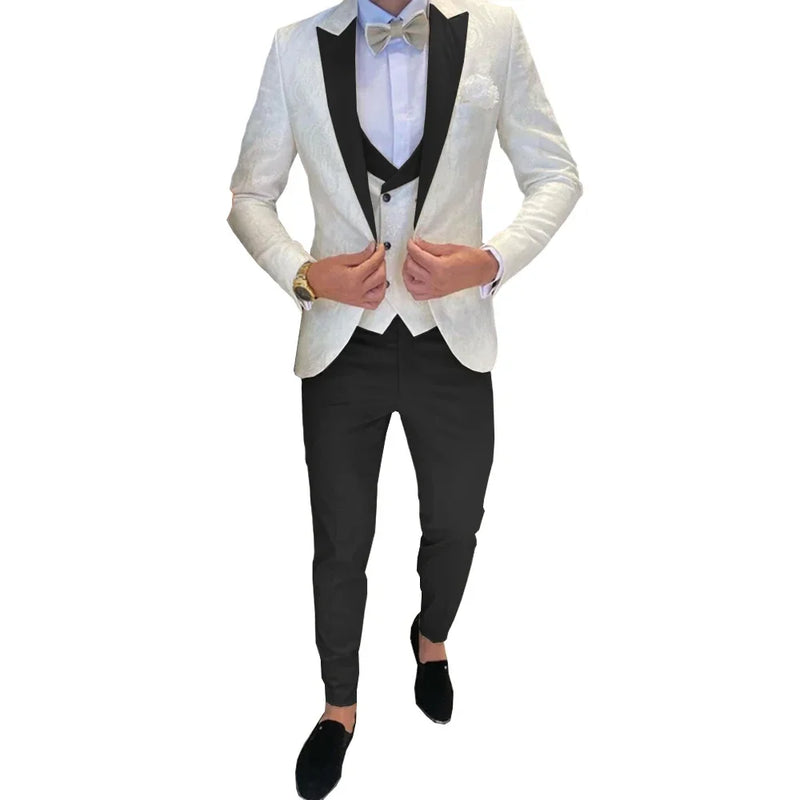 Costum bărbătesc de lux pentru nuntă - mai multe variante