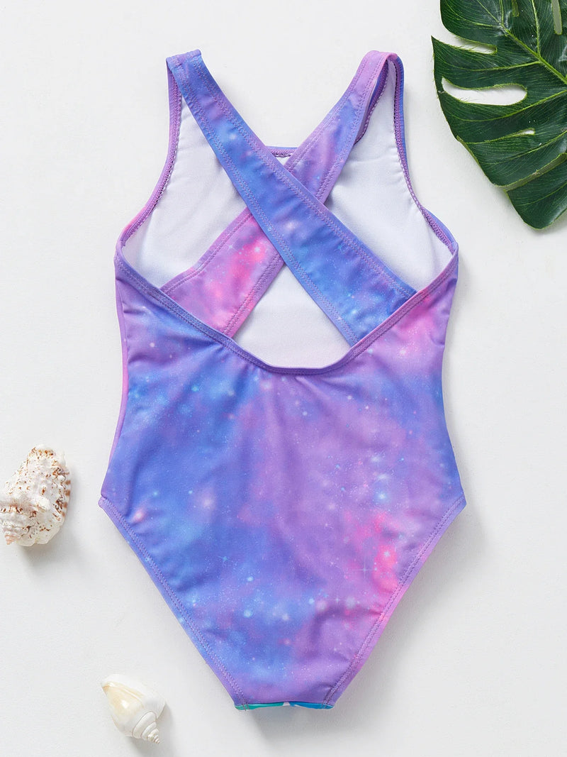 Costume de baie pentru fete Little Mermaid