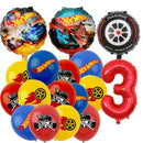 Baloane aniversare Hot Wheels - mai multe variante
