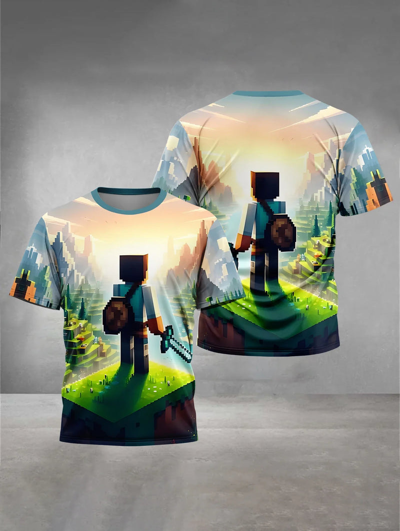 Tricoul elegant pentru copii Minecraft - mai multe variante