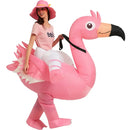 costum Funny flamingo gonflabile amuzant