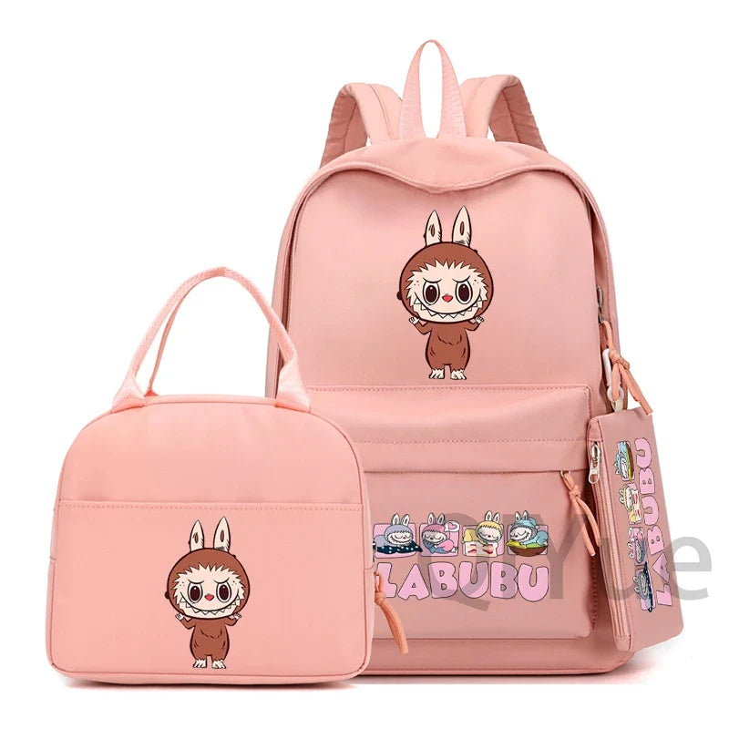 Design școală set Labubu - mai multe variante