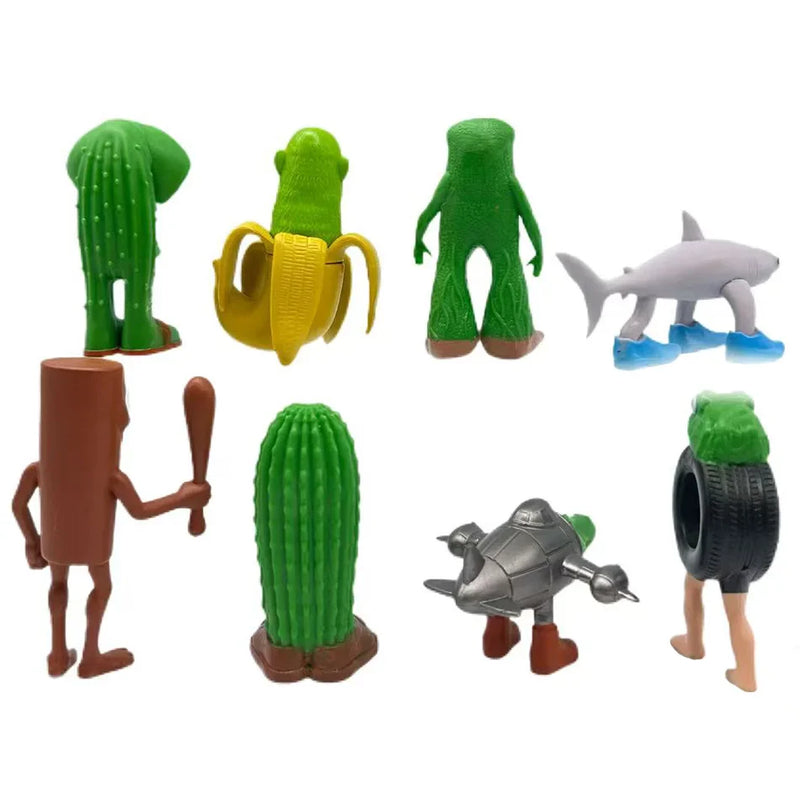 Set de figurine Brainrot italiene - 8 buc