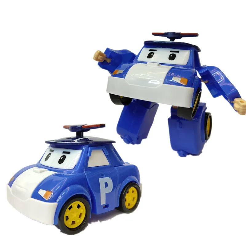 Transformarea roboților figurină Robocar Poli - mai multe variante