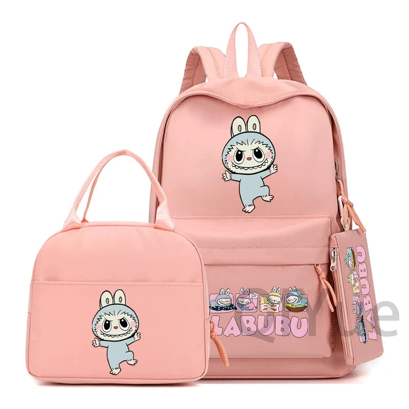 Design școală set Labubu - mai multe variante