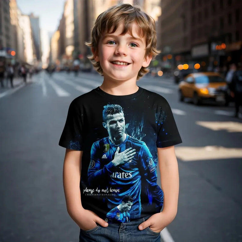 Tricou designer pentru copii - Cristiano Ronaldo
