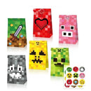 Împachetarea cadourilor Minecraft - 12 buc