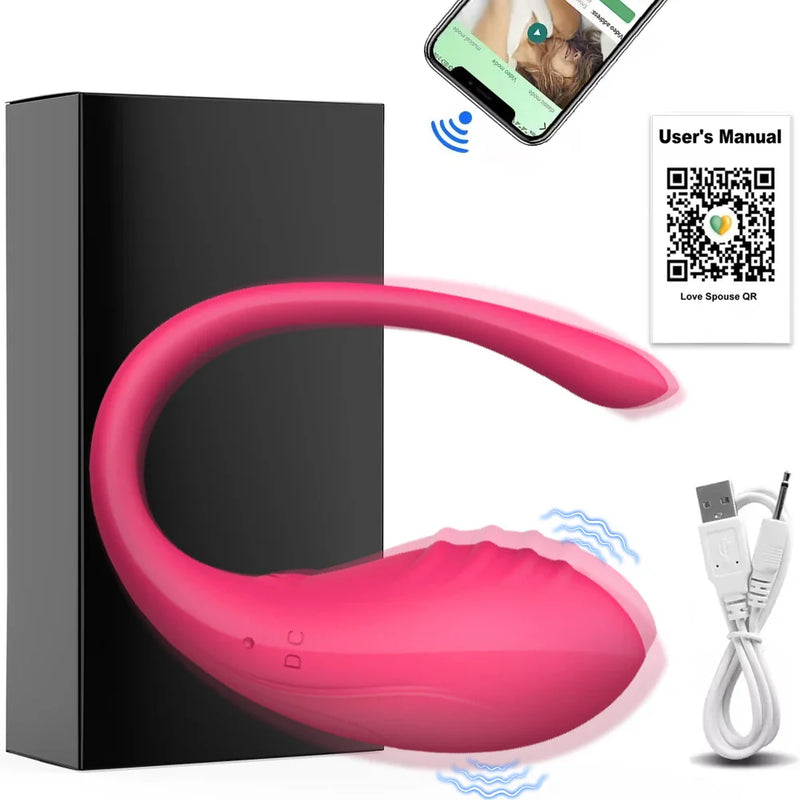 Vibrator inteligent fără fir cu control prin aplicație mobilă