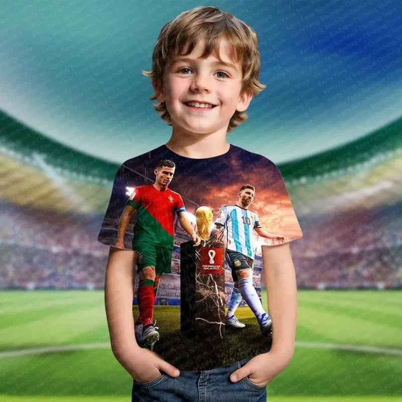 Tricoul de vară pentru copii Lionel Messi