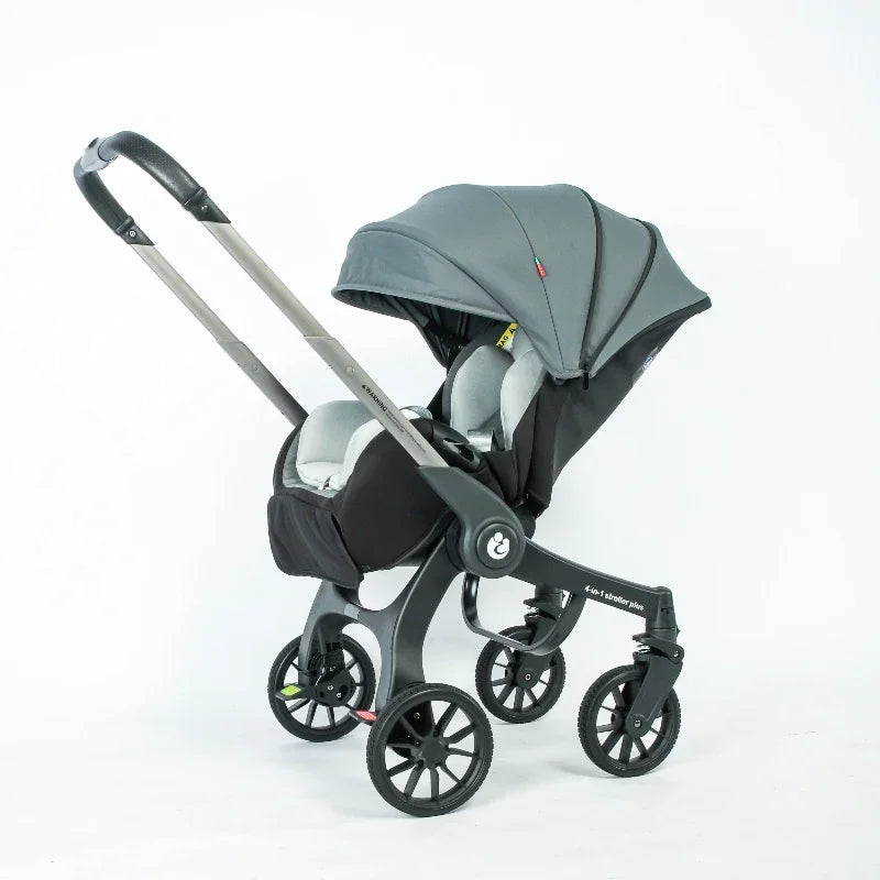 BabyDream™ Cărucior multifuncțional cu scaun auto și structură pliabilă - mai multe variante