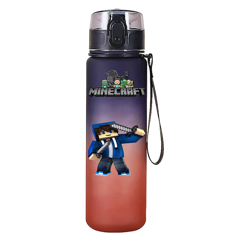 Sticlă de apă pentru bebeluși Minecraft - 650 ml