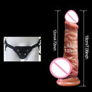 Dildo realist cu preput mobil - mai multe variante