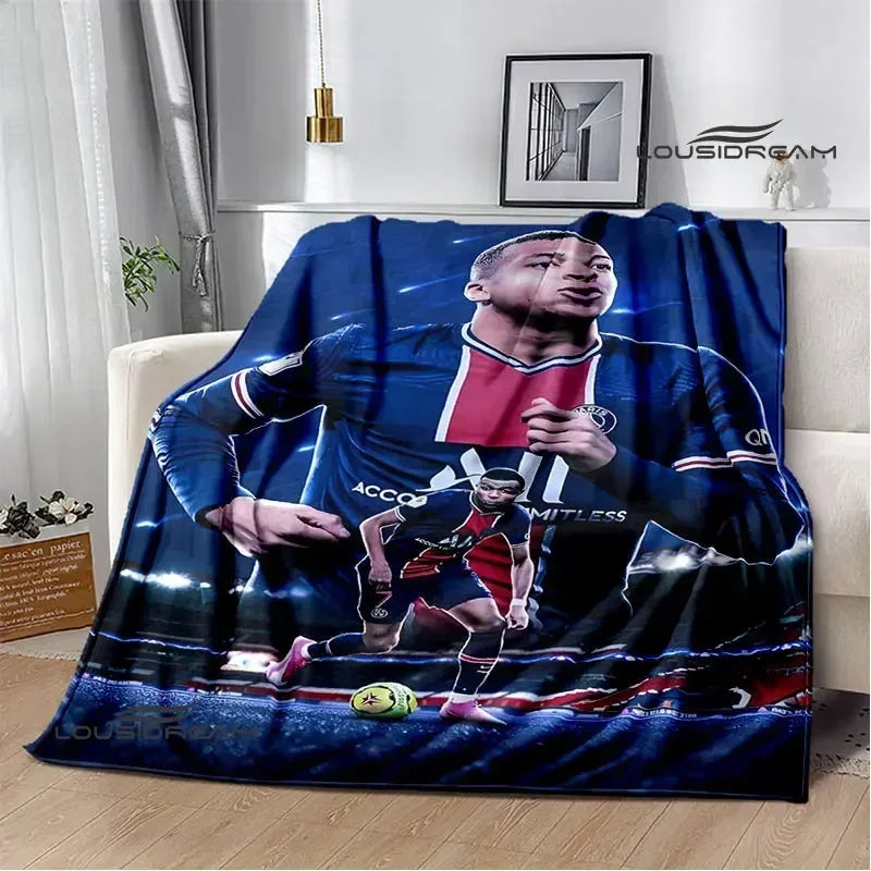 Design pătură Kylian Mbappé - mai multe variante