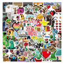 Abțibilduri Minecraft - 100 buc