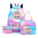 Design fete școală set Labubu - mai multe variante