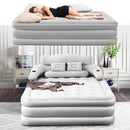 Pat autogonflabil pentru 2 persoane