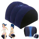 Pernă gonflabilă pentru poziții erotice cu gaură pentru dildo