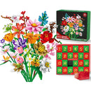 Calendar advent Premium Buchet de flori - mai multe variante