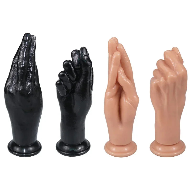 Dildo realist în formă de palmă - mai multe variante