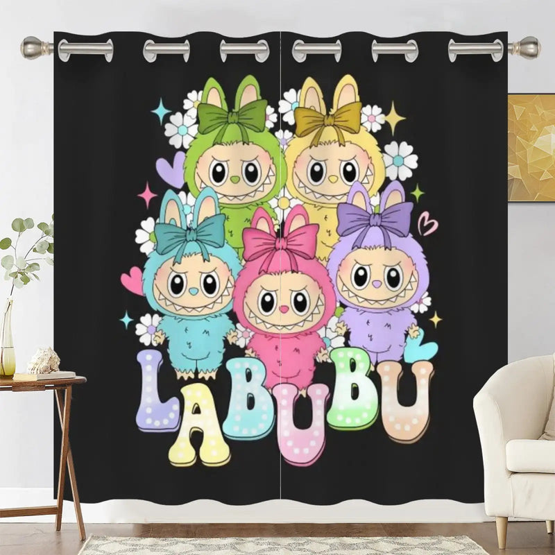 Perdele pentru copii Labubu - mai multe variante