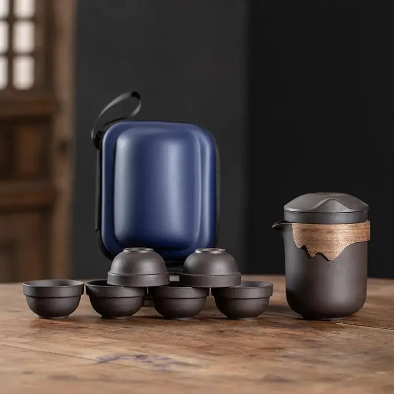 Set de ceai chinezesc de călătorie - mai multe variante