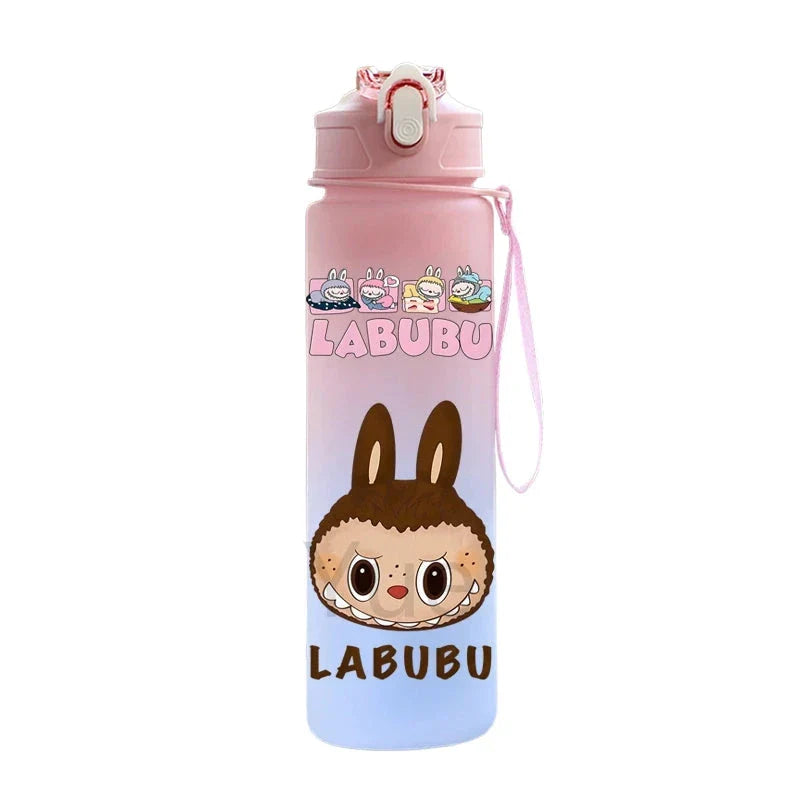 Sticlă de apă design Labubu - 750 ml - mai multe variante