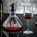 Decanter din cristal realizat manual pentru whisky și vin - 1500 ml